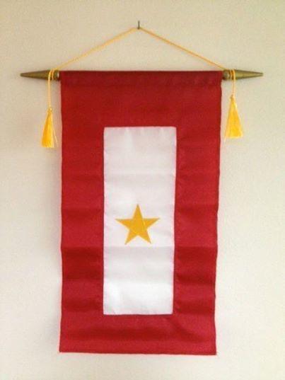 GOLD STAR MOMS FLAG GOLD STAR FLAG BY BALD EAGLE FLAG STORE FREDERICKSBURG VA 540-474-3480 BALDEAGLEINDUSTRIES.COM