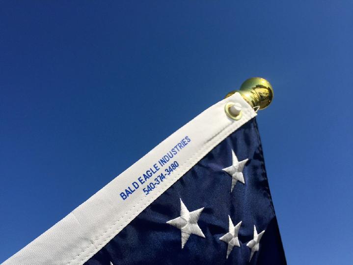 FLAGPOLE SALES BY BALD EAGLE FLAG STORE FREDERICKSBURG VA USA, PHOTOGRAPH BY BALDEAGLEINDUSTRIES.COM (540) 374-3480