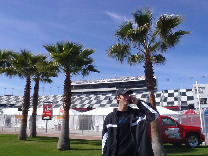 bald eagle flag store hunter smith here at daytona beach international speedway for the running of the rolex 24