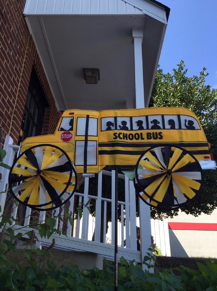 SCHOOL BUS BY BALD EAGLE FLAG STORE, 540-374-3480 PHOTOGRAPH BY BALDEAGLEINDUSTRIES.COM
