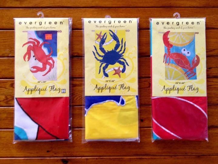 VINTAGE CRAB FLAG SALES BY BALD EAGLE FLAG STORE FREDERICKSBURG VA USA 540-374-3480 PHOTOGRAPH BY BALDEAGLEINDUSTRIES.COM